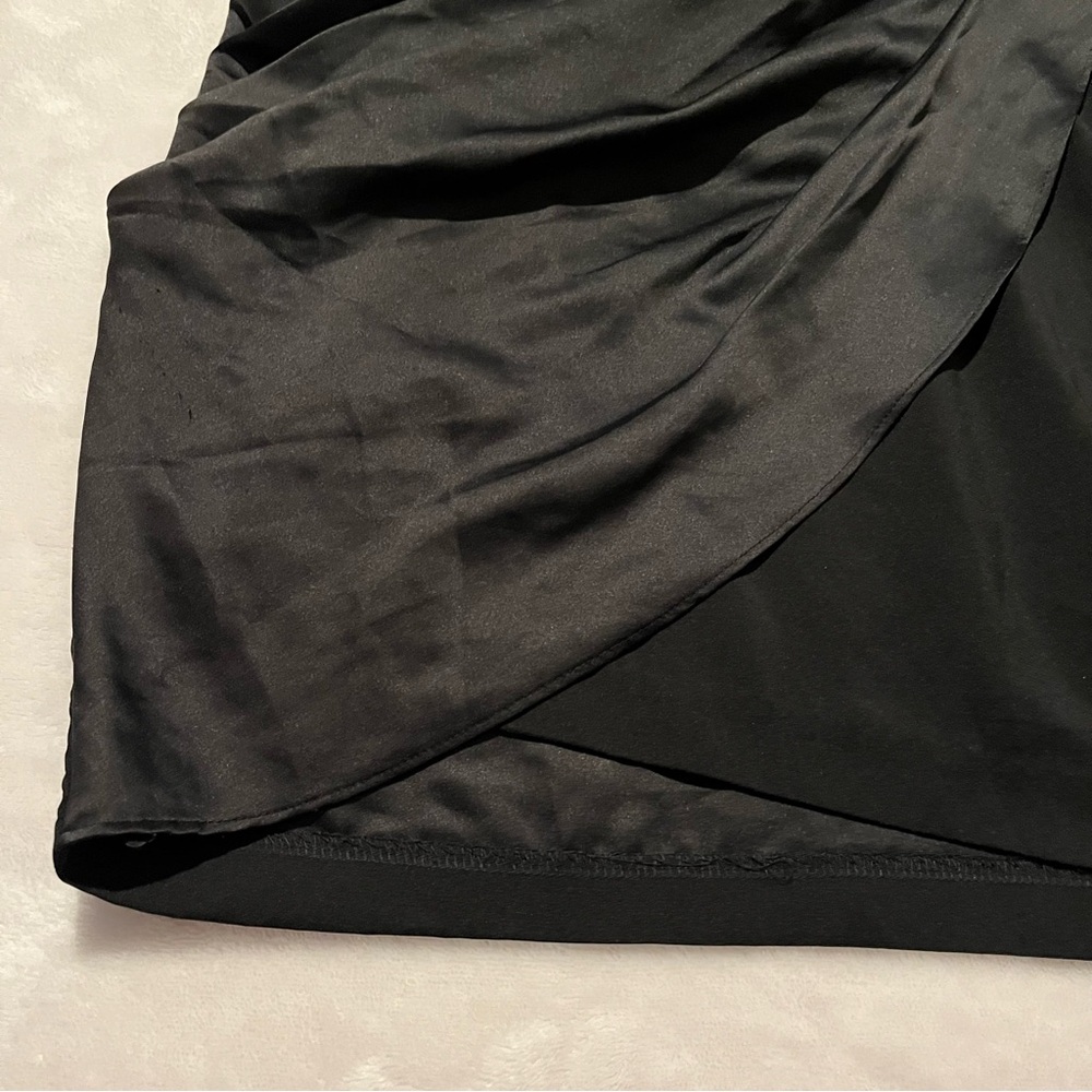 Bebe Drape-Skirt Tank Dress - Picture 10 of 11